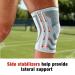 ACE Compression Knee Brace with Side Stabilizers | Mild Compression Support for Injured Knee | Breathable, Sweat-Wicking Material | Medium Size | Pack of 1 - Buy Online on GoSupps.com