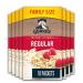 Quaker Regular Instant Oatmeal Multi-Pack 18 Packets 504 g (Pack of 8)