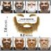 Mustaches Auto-Adh sives Nouveaut R aliste Traper Fausse Barbe Fausse Moustache et Fausse Les Sourcils Blonde Couleur - Buy Online on GoSupps.com