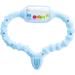 Curaprox Baby Bite Ring with Rattle & Learning Toothbrush - BPA-Free Blue 1 Piece | Ideal Teething Toy for Infants - Buy Online on GoSupps.com