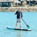 LitGreen Lightweight Stand-up Paddle Oars - 3 Section Adjustable Fiberglass SUP Paddles for Surfing - Buy Online on GoSupps.com