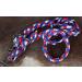 CHALLENGER Roping Knotted Barrel Reins - Nylon Braided Red Blue White | Western Horse Tack 60710 - Buy Online on GoSupps.com