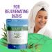 Eucalyptus Bath Salt 32oz with Natural Eucalyptus Essential Oil and Vitamin C - 2lb Pack - BPA Free Pouch - Easy Press-Lock Seal - Buy Online on GoSupps.com