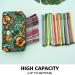 Canvas Lparkin Spring Pencil Case - Forest Animals Motif Zippered Gadget & Makeup Bag | Perfect Gift for Men & Women - Buy Online on GoSupps.com