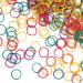 Grevosea 1000 Pieces Rubber Bands for Women's Hair Small Hair Ties Soft Elastic Bands For Kid Hair Colorful Ponytail Pigtails Holder for Women Toddler Girls Kids Thick Hair to Hair