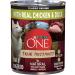 Purina ONE Classic Ground True Instinct Wet Dog Food Beef & Bison - 368 g Can (12 Pack) & Classic Ground True Instinct Wet Dog Food Chicken & Duck - 368 g Can (12 Pack) PET_FOOD + PET_FOOD 00055800409058 - Buy Online on GoSupps.com