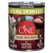 Purina ONE Classic Ground True Instinct Wet Dog Food Chicken & Duck - 368 g Can (12 Pack)