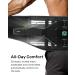 Rakiie Back Support Belt for Men and Women, 8 Times Lumbar Support with 3D Pad and Massage, Breathable Back Brace to Relieve Back Pain (S) - Buy Online on GoSupps.com