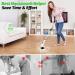 Electric Spin Scrubber Cordless Cleaning Brush with 9 Replaceable Brush Heads 1.5H Working Time 2 Speed 2024 New Shower Scrubber with Extension Handle for Tub Tile Floor Car White - Buy Online on GoSupps.com