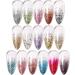 16 Colors Glitter Gel Nail Polish Solid Gel Polish Shiny Black Silver Pink Blue Purple Gel Polish Kit UV LED Soak Off Nail Gel - (Color: 6) - Buy Online on GoSupps.com