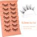 Manga Lashes Clear Band Natural Wispy Anime Eyelashes Clusters 15MM 3D Curl Japanese Korean False Lashes Pack 7 Pairs by Mavphnee - Buy Online on GoSupps.com