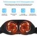 Fitleap Shiatsu Neck & Shoulder Massager | Infrared Heat Muscle Pain Relief | Premium Ergonomic Design - Buy Online on GoSupps.com