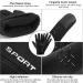 TagVo Winter Sports Gloves | Slip-Resistant Bicycle & Outdoor Work Gloves | Waterproof Windproof & Touchscreen Ready | Super Grip & Thin Fleece Lining in Black - Buy Online on GoSupps.com