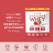 Designer Wellness 100% Whey Protein Powder - Natural, Gluten-Free, Probiotics, Fiber, B-Vitamins, Summer Strawberry, 2 lb - Buy Online on GoSupps.com