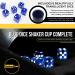 Harbor Loot Blue Dice Shaker Cup and Set of Six Translucent Dice - Buy Online on GoSupps.com