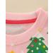 Girls Cotton Sweatshirt | Long Sleeve Pullover | Toddler Clothes | Age 1-12 Years | Christmas Trees - Buy Online on GoSupps.com