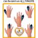 BodyMoves Finger and Toe Gel Pack - Hot/Cold Therapy for Finger Injuries - 2 Pack - Buy Online on GoSupps.com