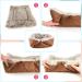 Self Warming Cat Dog Bed 23.6x19.7inch Grey - Extra Warm Thermal Pet Pad for Indoor Outdoor Pets - Buy Online on GoSupps.com