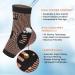 Buy Copper Infused Ankle Brace & Compression Socks for Achilles Tendon Sprained Ankle Plantar Fasciitis - X-Large Support for Men & Women - Buy Online on GoSupps.com