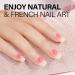 AILLSA Jelly Gel Nail Polish Set - Nude & Blush Pink Translucent Gel - 8 Colors - Easy Apply & Soak Off - Buy Online on GoSupps.com