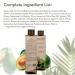 Shower Gel Deep Nutrition with Organic Avocado | 97.5% Natural Vegan Body Wash for Sensitive Skin - Moisturizing & Nourishing for Women & Men - Buy Online on GoSupps.com