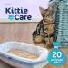 Pack of 20 M/L Kittie Care Cat Litter Liners for Medium and Large Boxes - Buy Online on GoSupps.com