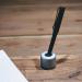 Set of 2 Mudai Aluminium Toothbrush Holder Stands - Satin Silver Finish - Buy Online on GoSupps.com
