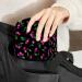 Stylish Menstruation Pad Bag with Zipper - Cute Pink Cherry Design for Women & Girls | Ideal Tampon & Napkin Organizer - Buy Online on GoSupps.com