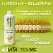 Asvita Beverage Concentrate Fresh Mix 1:80 - 1L Bottle with Dosing Pump | Sugar-Free Drink Syrup in 26 Delicious Flavors (Pineapple) - International Shipping Available - Buy Online on GoSupps.com