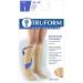 Shop Truform 20-30 mmHg Compression Stockings for Men & Women - Knee High Closed Toe Beige (5X-Large) - Comfort & Support 1 Pair - Buy Online on GoSupps.com