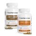 Lions Mane (120ct) and Cordyceps (120ct) Capsules Bundle - Mushroom Supplement for Cognition Energy and Endurance
