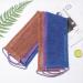 African Exfoliating Sponge Set - 3 Piece Bathing Back Scrubbers in Blue, Purple, Coffee | Shower Net Body Scrubber - Pull Strap Included - Buy Online on GoSupps.com
