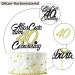 Sumerk 40th Birthday Cake Topper - Happy 40th Birthday Tortendeko | Perfect Decoration for Celebrations - Buy Online on GoSupps.com
