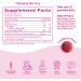 Pink Stork Total Cranberry Gummies - UTI Relief, Immune and Digestive Support - 60 Fruit Juice Gummies - Buy Online on GoSupps.com