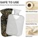 NAANLE 2L Hot Water Bottle with Cover - 3D Paisleys & Flowers for Pain Relief Hand/Foot Warmer | Hot & Cold Therapy - Buy Online on GoSupps.com