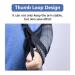 Lightweight Mesh Arm Sling for Shoulder Support | Breathable & Adjustable with Foam Neck Pad - Unisex for Right/Left Arm Injuries (Black) - Buy Online on GoSupps.com