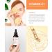 Vitamin C Serum for Face with Hyaluronic Acid & Vitamin E Moisturiser Brightening Serum Dark Spot Remover Anti Aging Skincare for All Skin Types Women & Men 30ml - Buy Online on GoSupps.com
