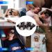 3D Blackout Sleep Mask for Women Men - Adjustable Straps - Peony Flower Design - Buy Online on GoSupps.com