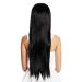WIG ME UP K9293L-2 Long Straight Black-Brown Ladies Wig | Stylish Middle Parting Wig for All Occasions - Buy Online on GoSupps.com