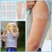 100 Pcs Silicone Adhesive Bandages for Sensitive Fragile Skin - Gentle & Pain-Free Removal | Bulk Pack for Elderly & Delicate Skin - Buy Online on GoSupps.com