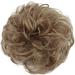 CAISHA by PRETTYSHOP Messy Scrunchie Bun Voluminous Wavy Hairpiece | Brunette G12A Synthetic Fibres | Heat-resistant | #22A - Buy Online on GoSupps.com