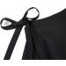 Domusgo Girls Women Ballet Skirts | Adjustable Wrap Chiffon Dancewear | Pink/Black | Size L | Perfect for Competition, Party, Celebration | Ages 10-12 Years - Buy Online on GoSupps.com