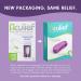 Aculief - Natural Headache & Migraine Relief Wearable - Acupressure Stress Alleviation - 1 Pack Purple - Buy Online on GoSupps.com