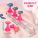 PROUSKY 2 Set Nail Display Stand Fingernail DIY Nail Art Display Nail Tip Practice Holder Magnetic for False Nail Tip Manicure Tool Home and Art Salon Use Magnetic Nail Practice Base (Rose Red) - Buy Online on GoSupps.com