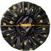 Double Layer Satin Lined Shower Cap | Waterproof | Extra Large | Golden Dot Design - Buy Online on GoSupps.com