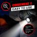 GearLight TAC LED Flashlight Pack - 2 Super Bright Tactical Flashlights for Outdoor & Emergency Use - Buy Online on GoSupps.com