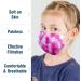 WeCare Disposable Kids Face Masks - 50 Camo & Tie Dye Designs, Individually Wrapped - Buy Online on GoSupps.com