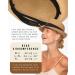 FURTALK Straw Fedora Sun Hat for Men Women | Roll Up Short Brim Trilby Panama Beach Hat UPF 50+ Beige - M/L - Buy Online on GoSupps.com