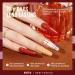 MEFA Autumn Gel Nail Polish Set 12 Colors Red Brown Gel Polish Set Nude Pink Gel Polish Soak Off UV Led Dark Red Glitter Nail Gel Manicure at Home DIY Salon for Women Brown Red - Buy Online on GoSupps.com