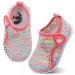 JOINFREE Toddler Shoes Boys Girls Water Shoes Barefoot Kids Breathable Sneakers Shoes for Walking Running 2-2.5 years Toddler Mesh Colorful